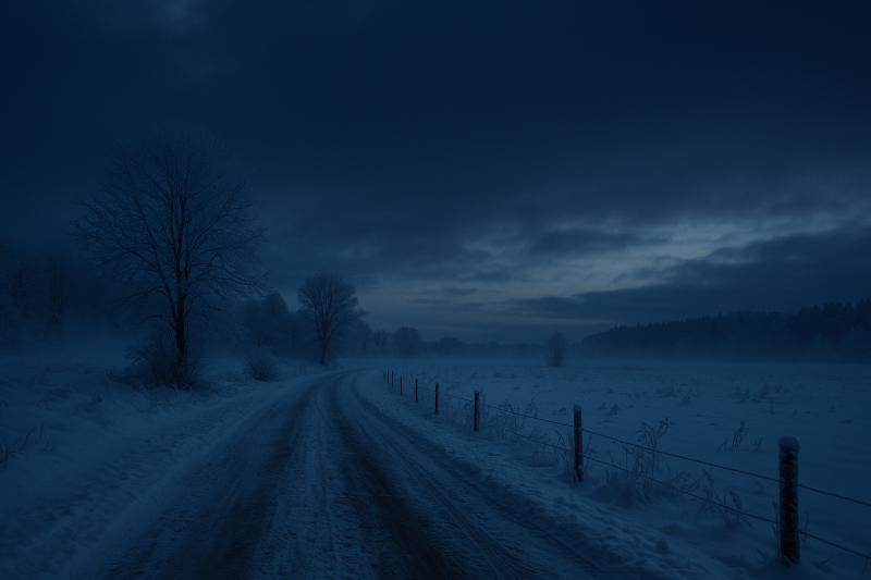 Kälte, Schnee, Eis und Dunkelheit – Der Winter als stille...