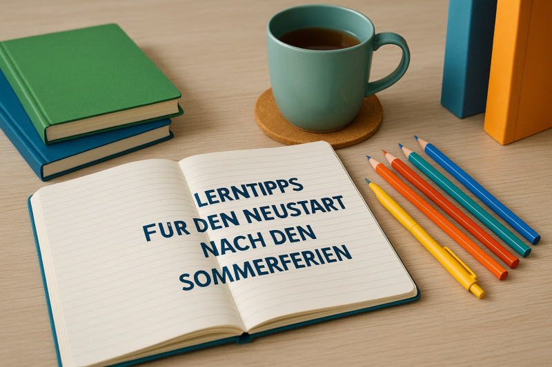 Lerntipps für den Neustart nach den Sommerferien