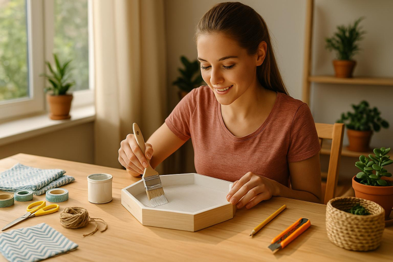 Sommerliche DIY-Projekte für Zuhause: Kreativ durch die w...